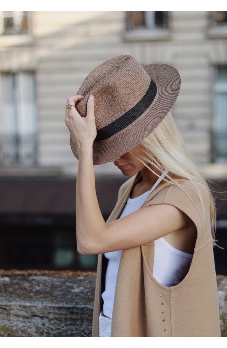 Lastelier PORTOFINO Hat Black M, Alternate, color, 