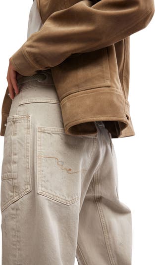 Night Ranch Faux Suede Trucker Jacket