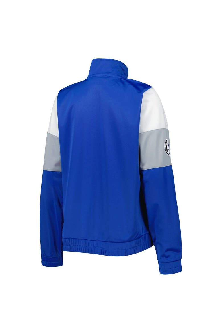 Women's G-III 4Her by Carl Banks Blue Dallas Mavericks Change Up Full-Zip Track Jacket, Alternate, color, Blue