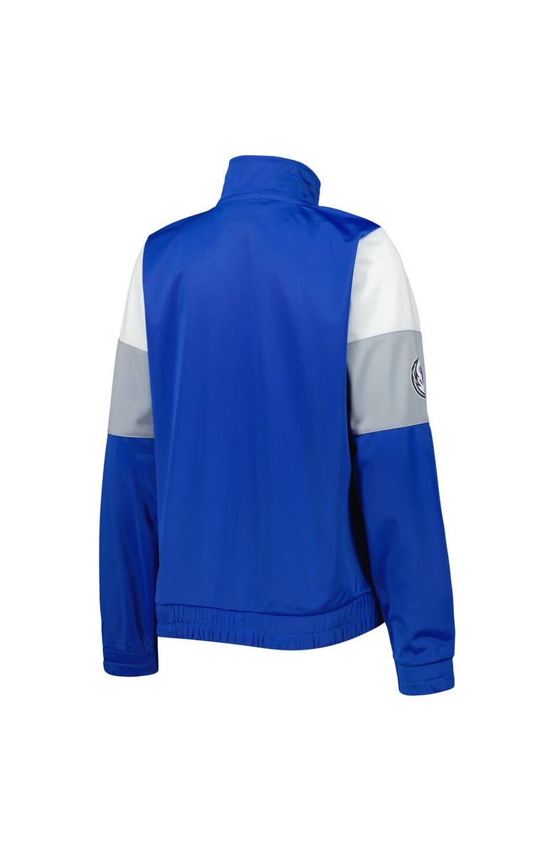 G-III 4HER BY CARL BANKS Women's G-III 4Her by Carl Banks Blue Dallas Mavericks Change Up Full-Zip Track Jacket, Alternate, color, Blue