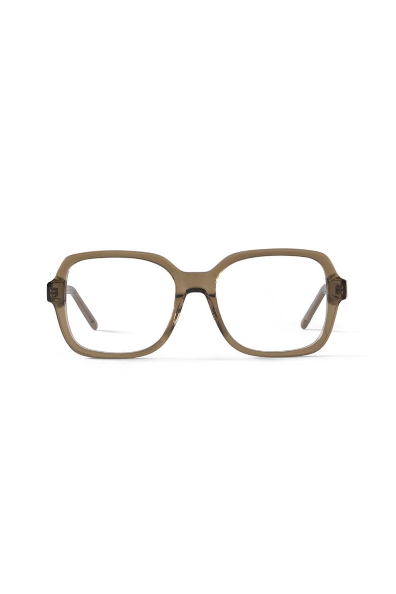 Ella Reading Glasses, Main, color, Brown / Clear