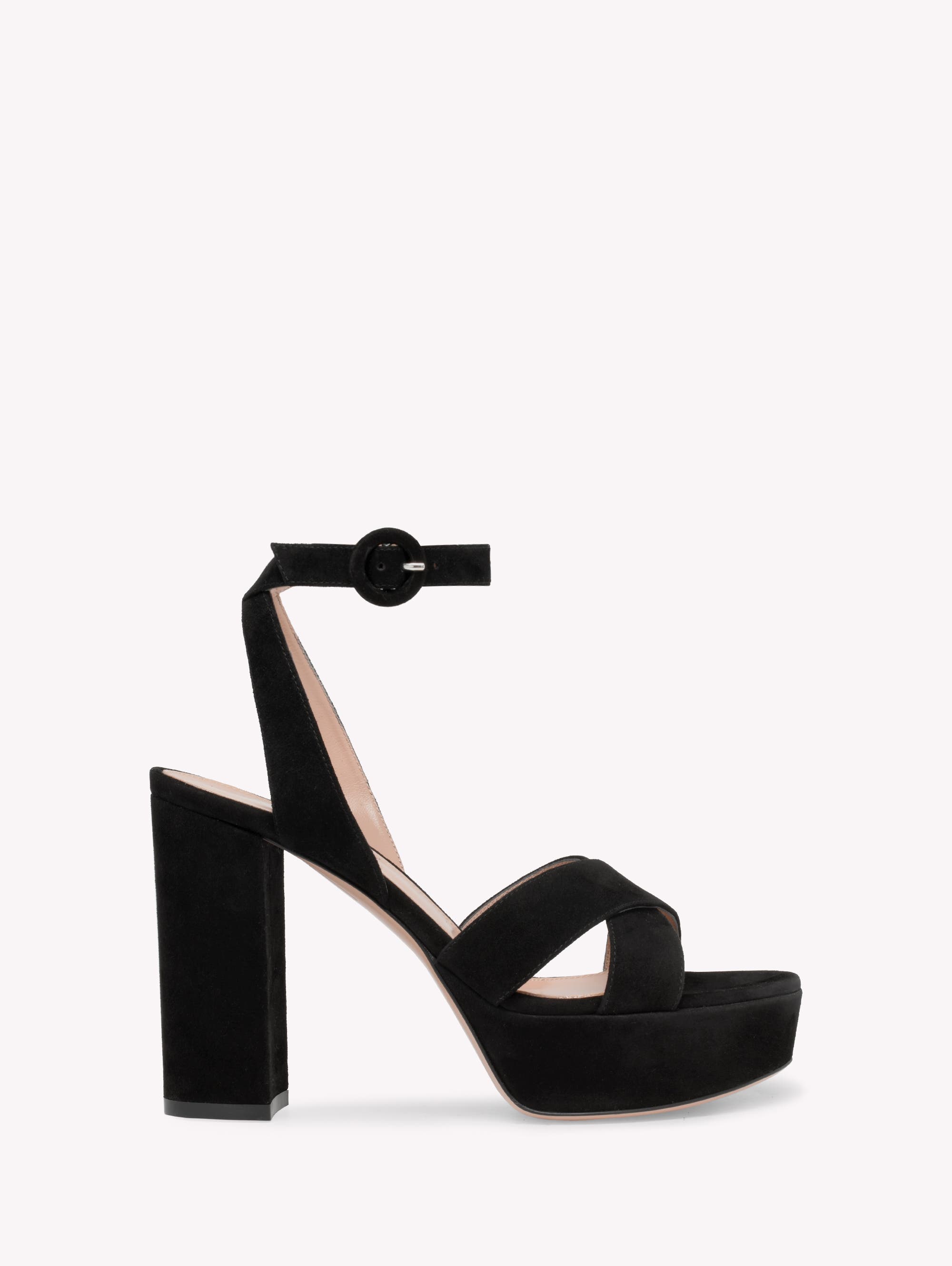 Gianvito Rossi Sabrina Sandals, Main, color, Black