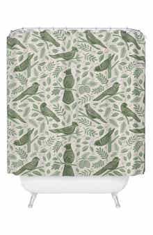 Carey Copeland Song Birds Shower Curtain