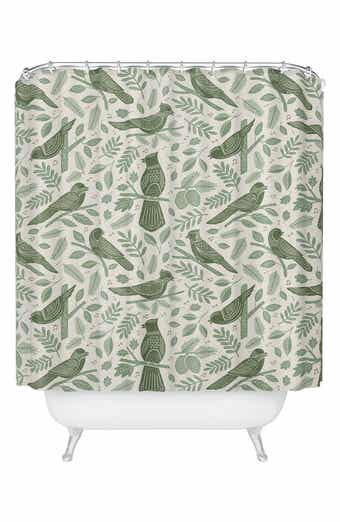 Carey Copeland Song Birds Shower Curtain
