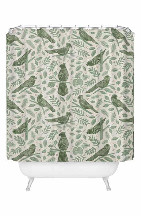 Carey Copeland Song Birds Shower Curtain