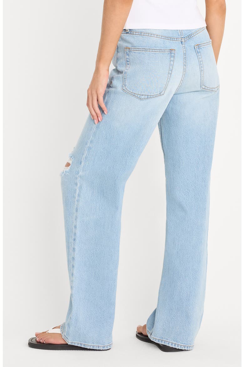 Wide Leg Jeans, Alternate, color, INDIGO1298
