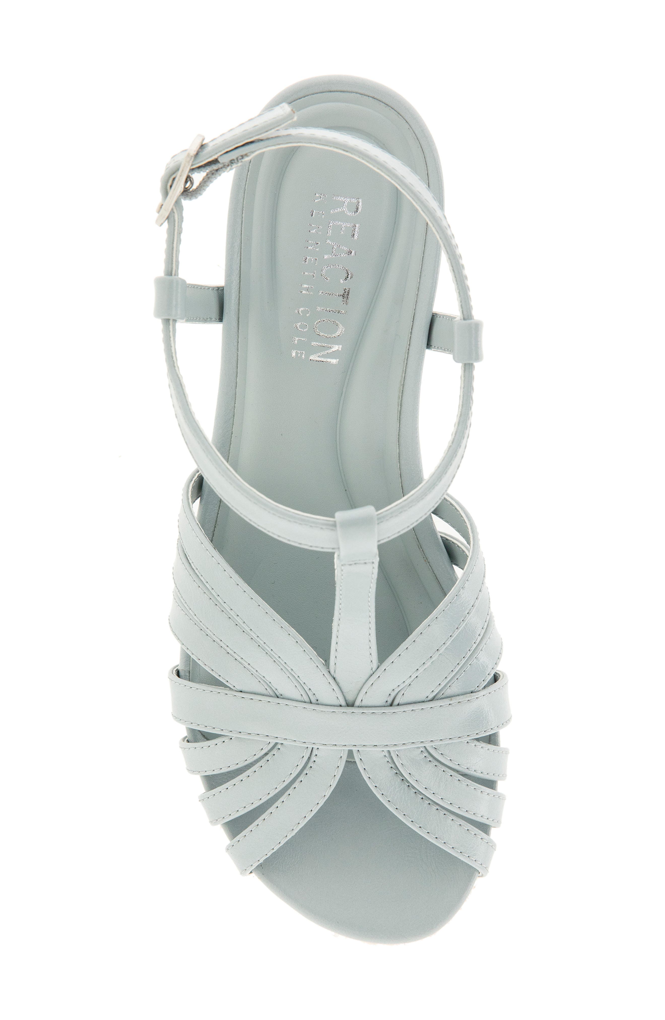 Capci Platform Wedge Sandal, Alternate, color, STEEL BLUE