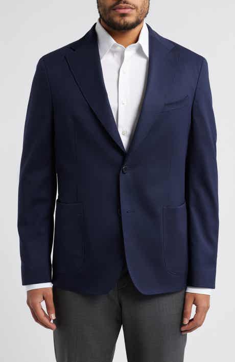 Zanella Samuel Solid Stretch Wool Sport Coat
