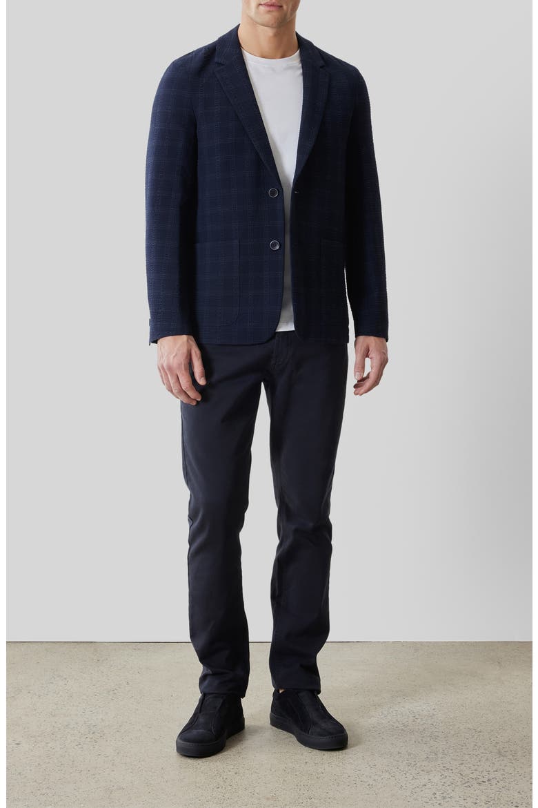 Quincy Plaid Sport Coat, Alternate, color, DARK CASPIAN