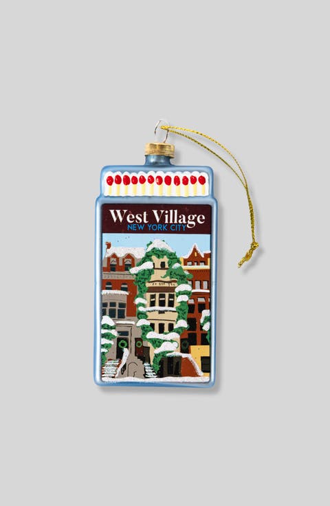 Matchbook Ornament - West Village