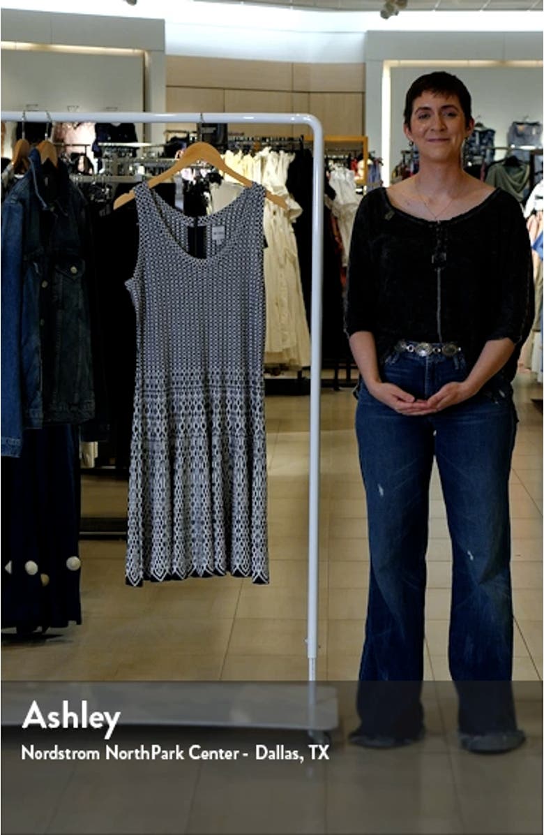 Heritage Jacquard Twirl Sweater Dress, sales video thumbnail