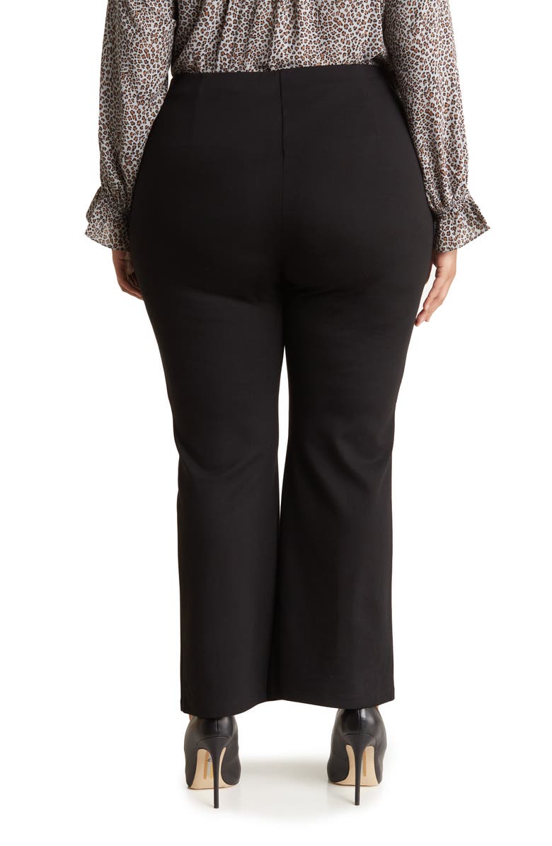 T Tahari Bootcut Ponte Pants, Alternate, color, Black