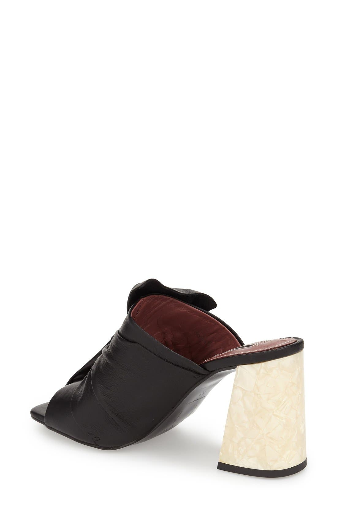 Topshop 'Prosecco' Square Toe Mule, Alternate, color, 