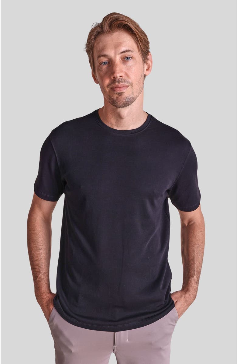 Rye 51 The Luxe Supima Tee, Main, color, Black