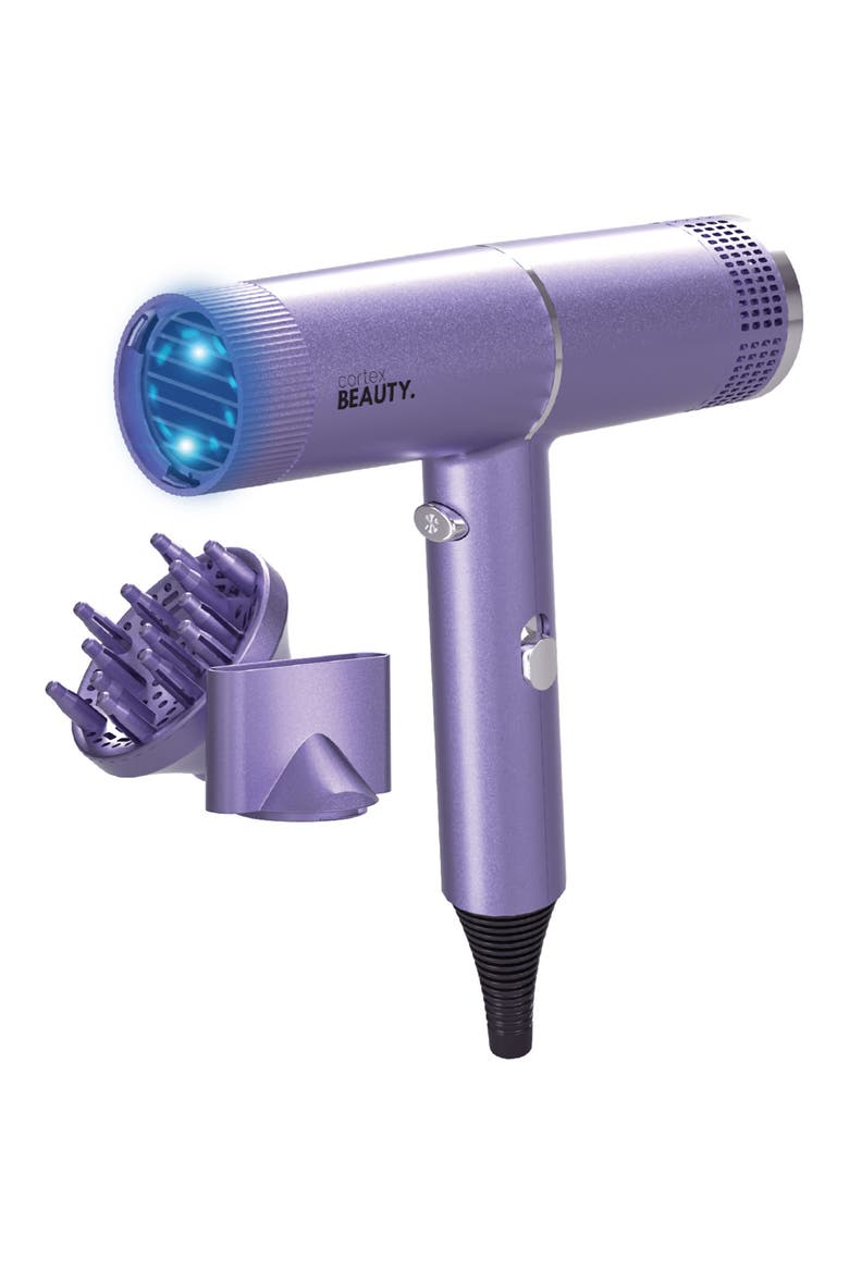 TurboBlade Blow Dryer with Blue Ionic Technology for Pro Performance Drying, Main, color, PURPLE