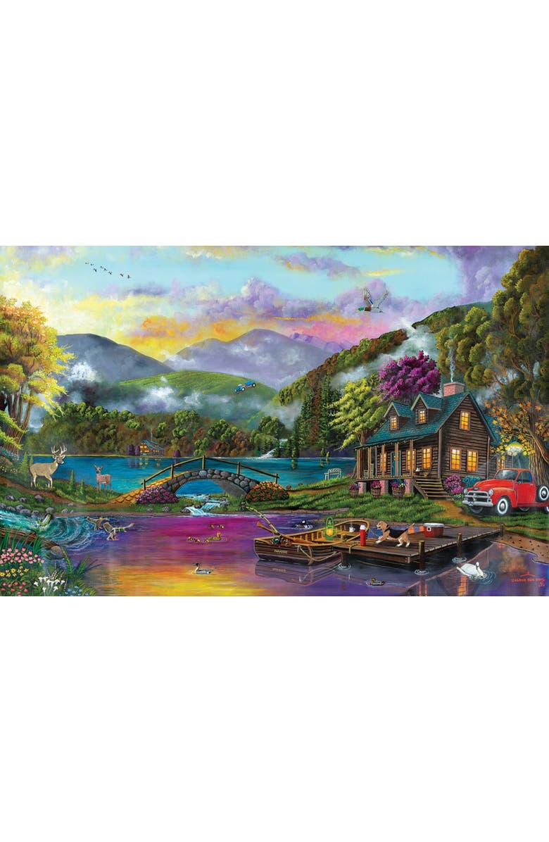 Sunsout Paradise Lake 1000 piece Jigsaw Puzzle for Adults, Alternate, color, Multicolor