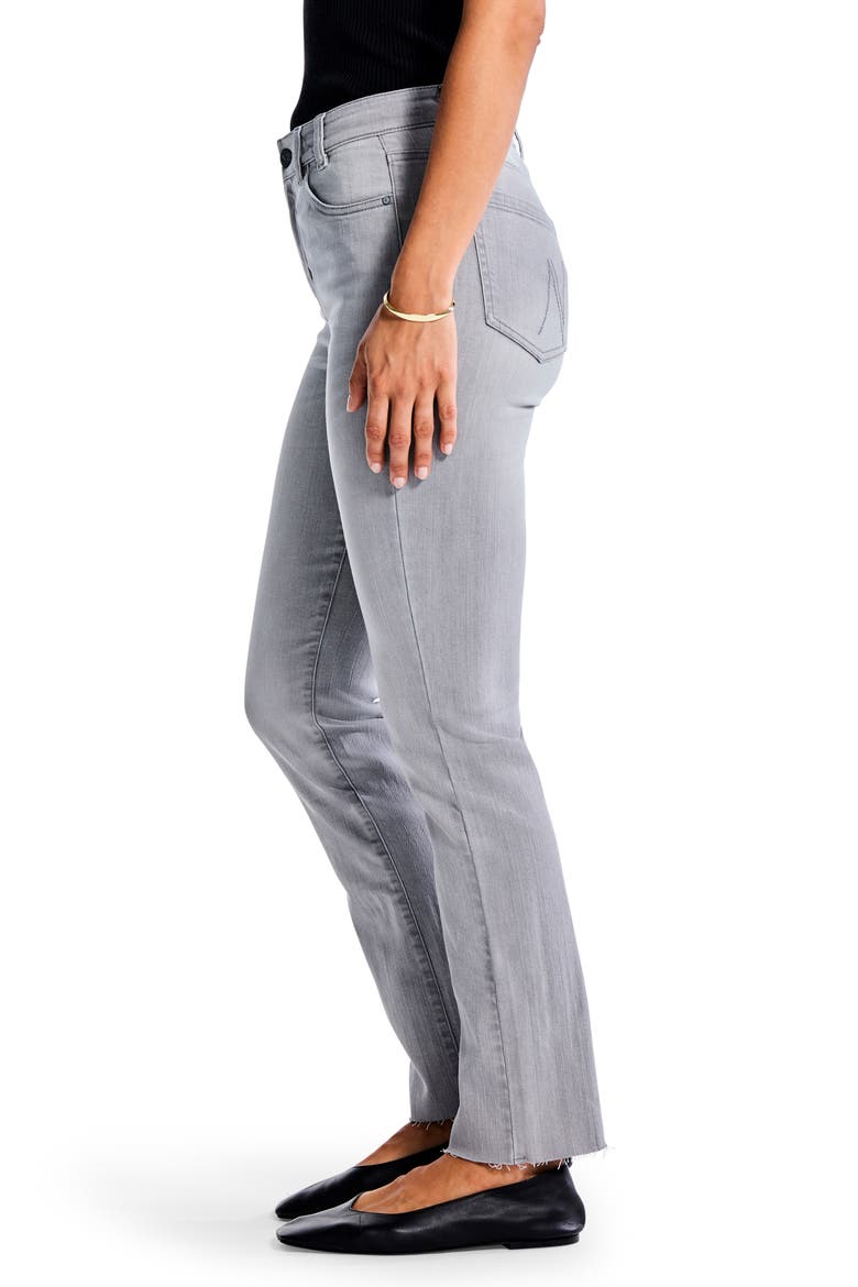Ankle Straight Leg Jeans, Alternate, color, MERCURY