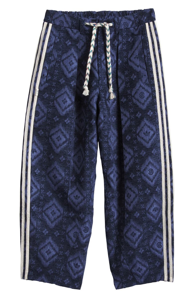 adidas Originals x CLOT Ikat Drawstring Pants, Alternate, color, Tech Indigo