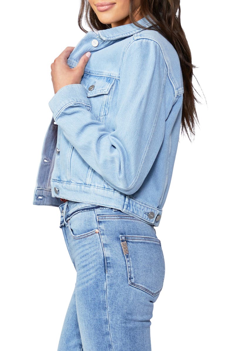 PAIGE Vivienne Relaxed Fit Denim Jacket, Alternate, color, 