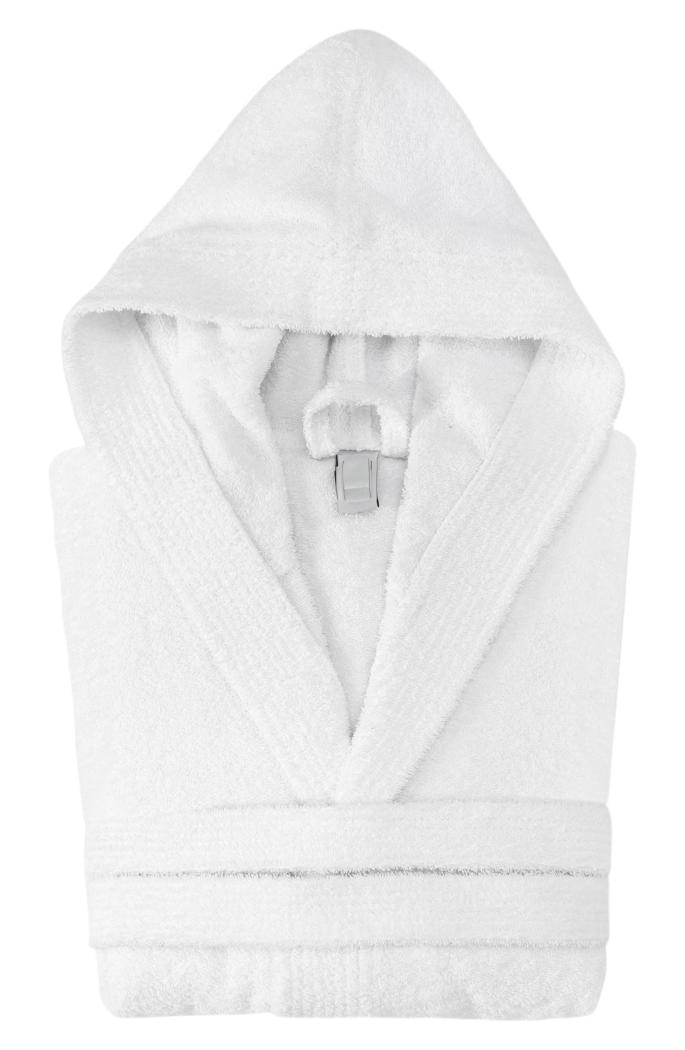 DePera Hooded Turkish Cotton Bathrobe