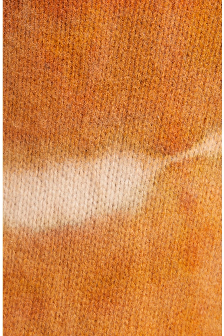 TIE DYE SHORTS, Alternate, color, ORANGE
