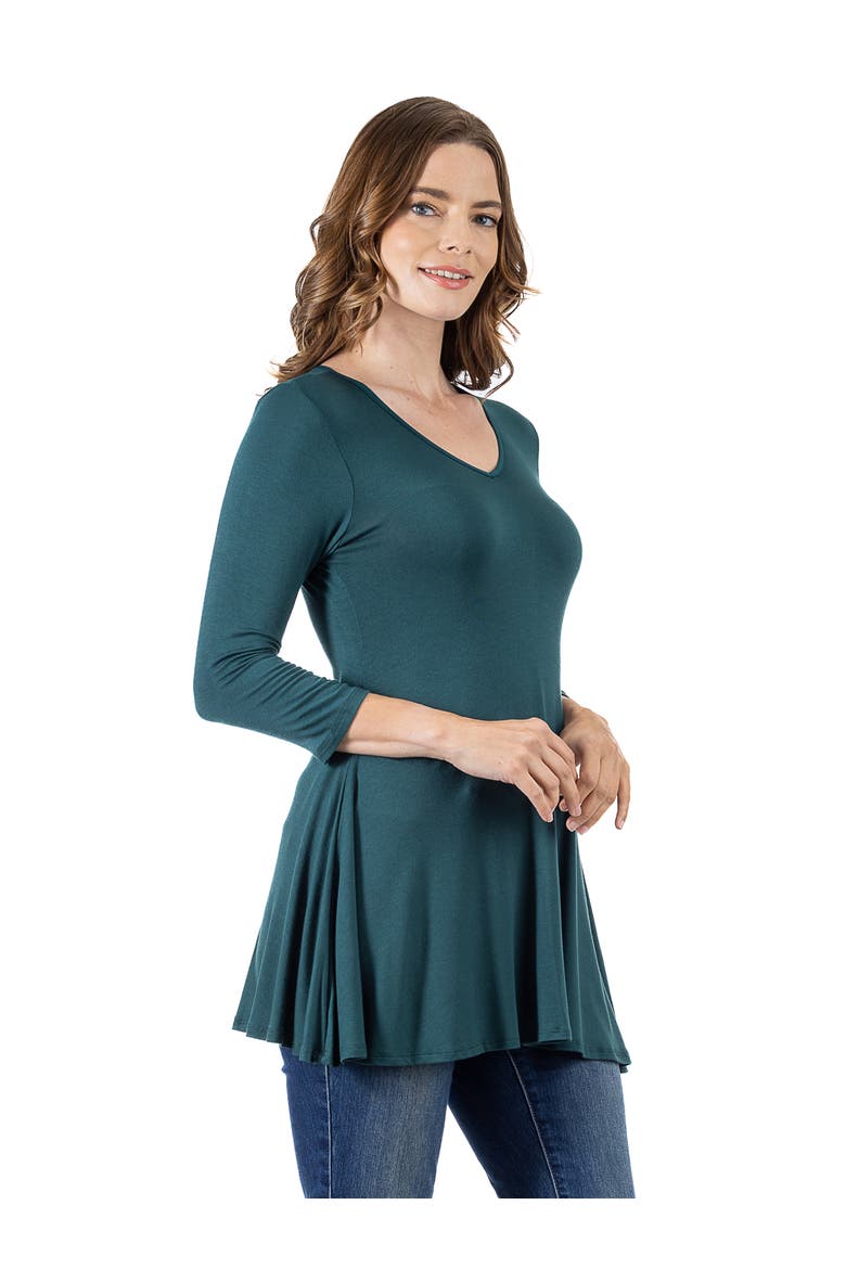 V-Neck Sleeveless Maxi Dress with Belt, Alternate, color, Forest