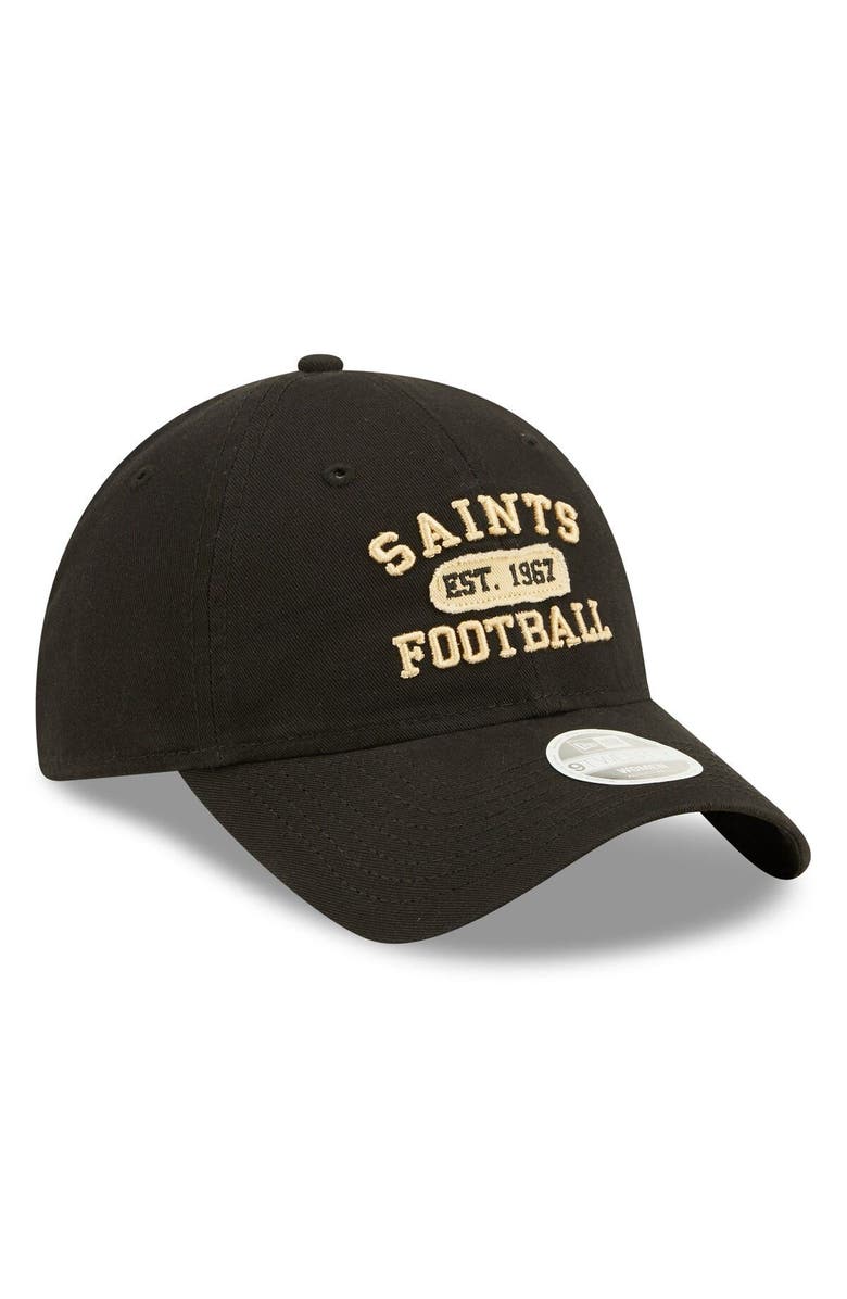New Era Women's New Era Black New Orleans Saints Formed 9TWENTY Adjustable Hat, Alternate, color,