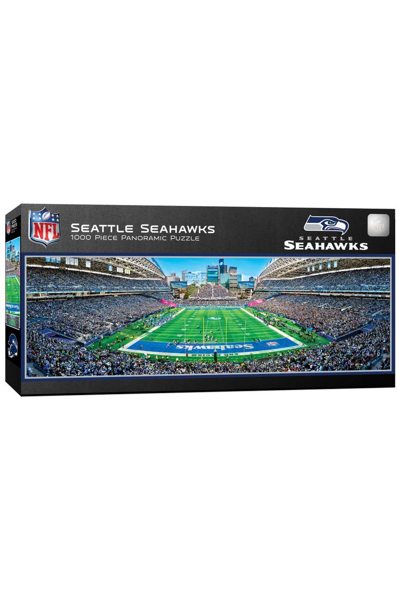 Seattle Seahawks 1000pc Panoramic Puzzle, Main, color, Multicolor