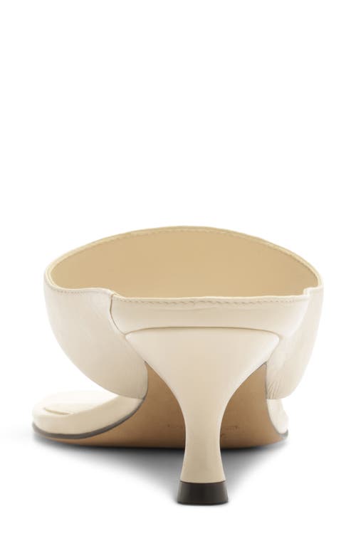 Arezzo Coraline Kitten Heel Flip Flop In Brown