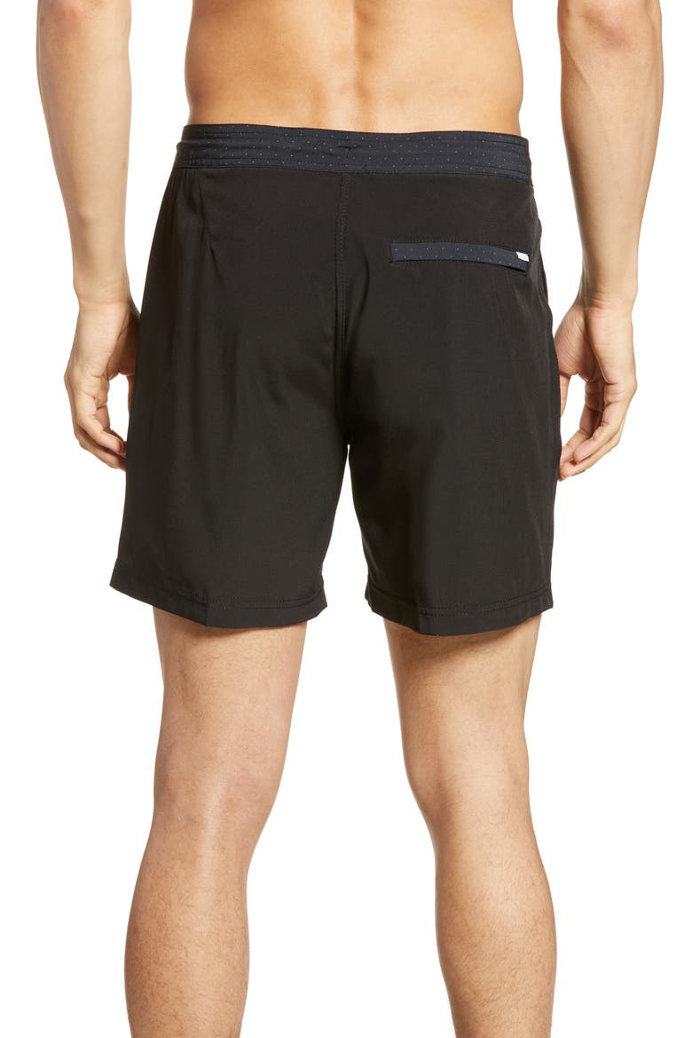 Bahia Hybrid Board Shorts, Alternate, color, BLACK