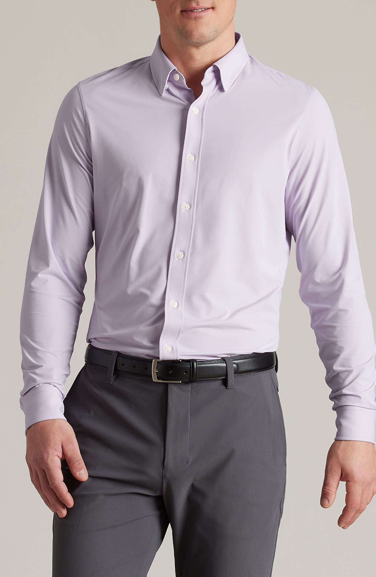 Rhone Commuter Slim Fit Button-Up Shirt