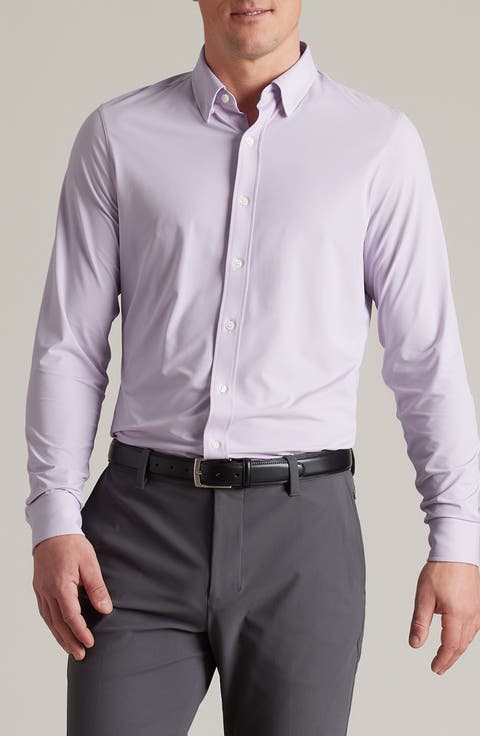 Commuter Slim Fit Button-Up Shirt
