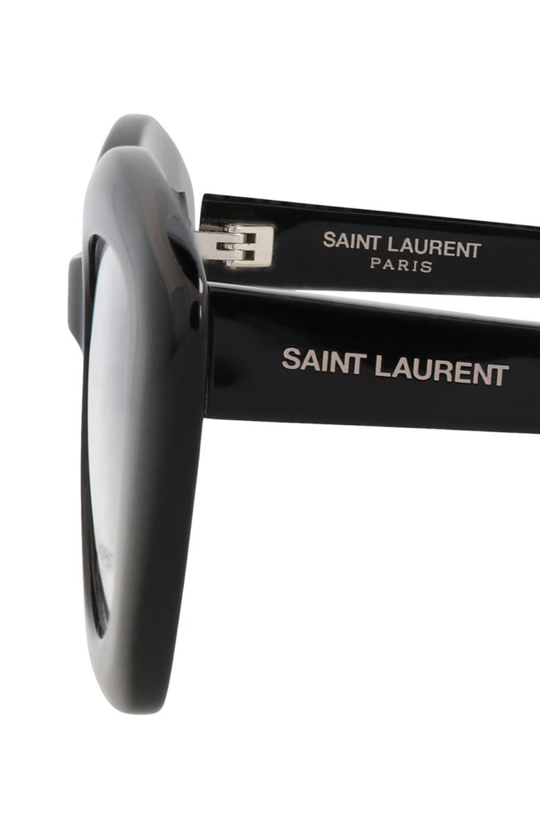 Saint Laurent 54mm Irregular Optical Frames, Alternate, color,