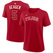 Nike Women's Nike Corey Seager Red Texas Rangers 2026 City Connect Name & Number T-Shirt