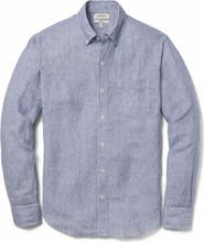 Bonobos Everyday Slim Fit Striped Linen Shirt