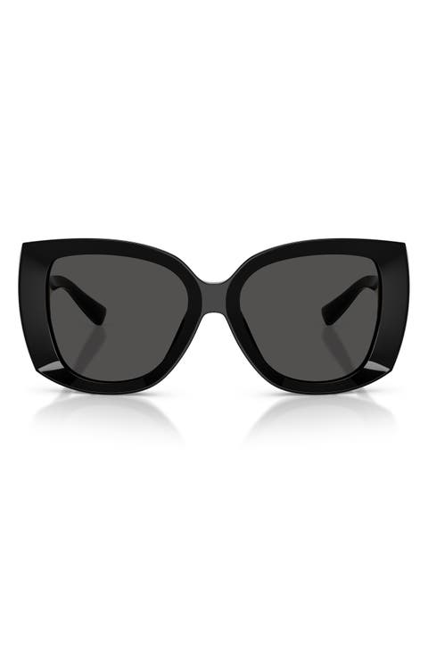 56mm Square Sunglasses