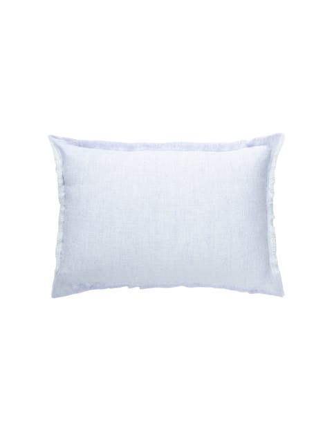 Fringe Soft Linen Pillow Cover Only