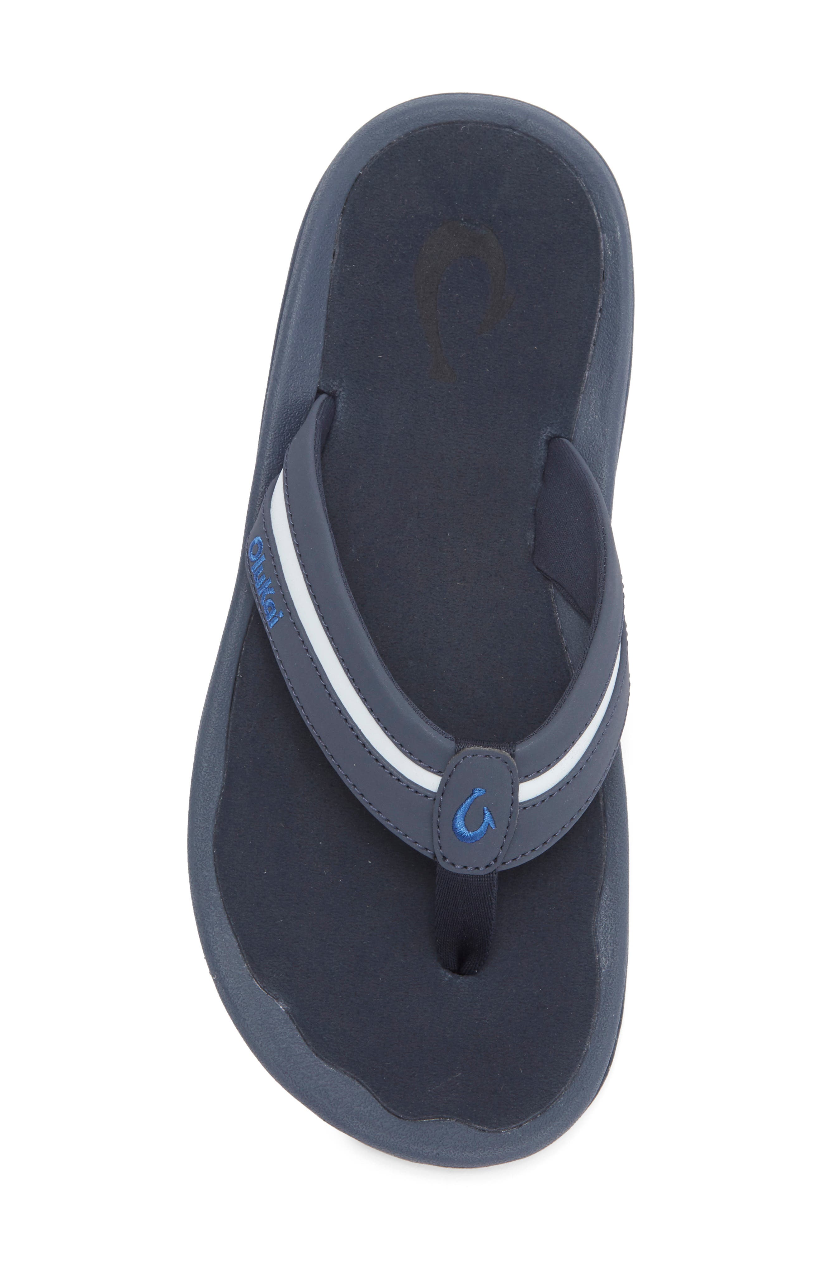 Ohana Plua Flip Flop, Alternate, color, MOOD INDIGO / PALE OCEAN