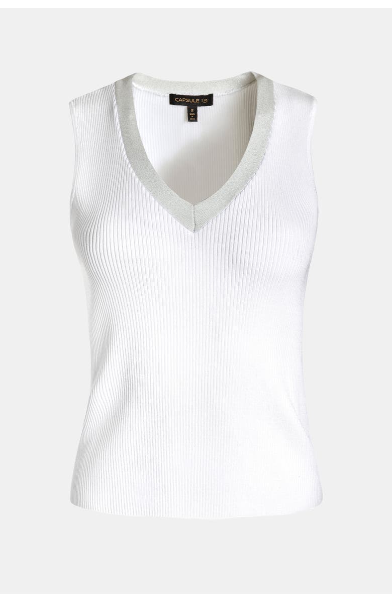 Capsule 121 The Splashed Sweater, Alternate, color, White