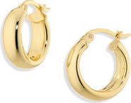 ARGENTO VIVO Classic Wide Hoop Earrings