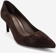 Forever & Always Shoes Clyde Leather Stiletto Pointed Toe Pump