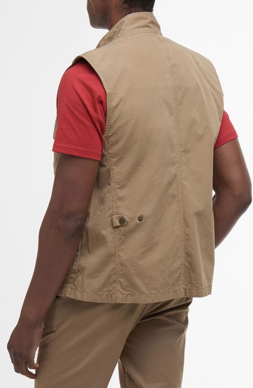 Barbour Corbridge Vest In Stone