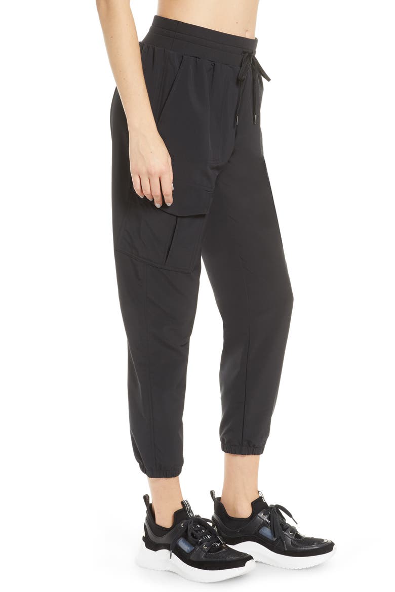 Getaway Cargo Pants, Alternate, color, BLACK
