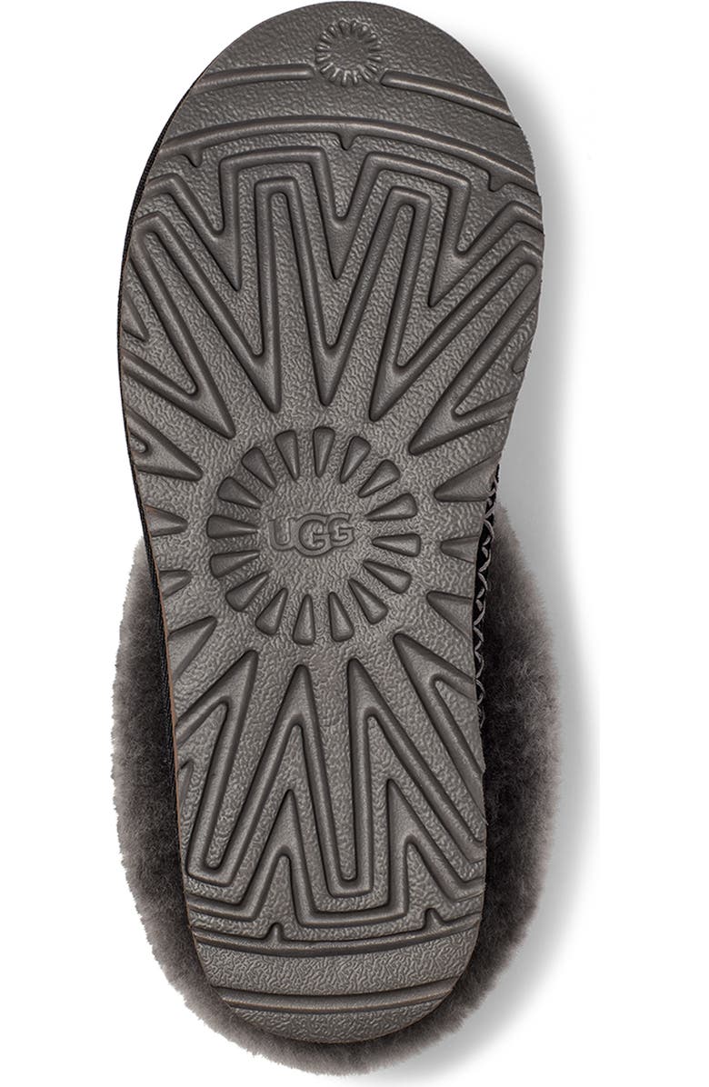 UGG<sup>®</sup> Tasman Alpine Genuine Shearling Clog, Alternate, color, Black