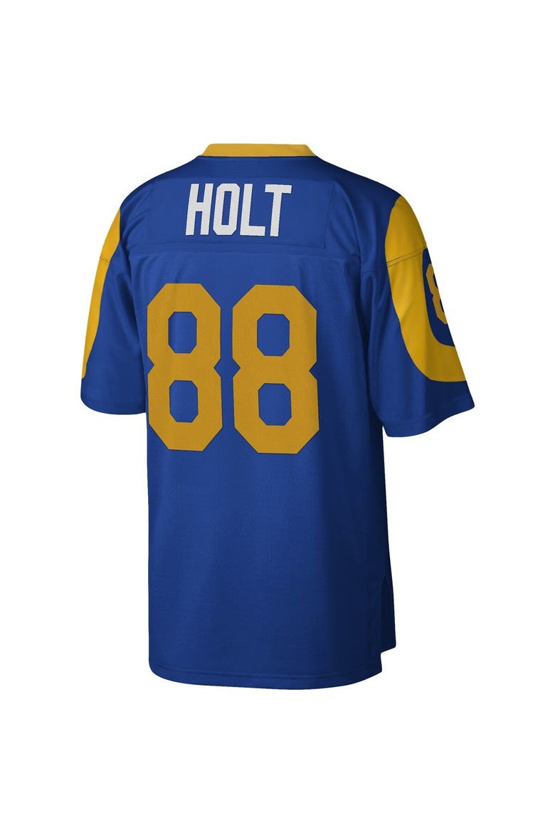 Men's Mitchell & Ness Torry Holt Royal Los Angeles Rams Legacy Replica Jersey, Alternate, color, Royal