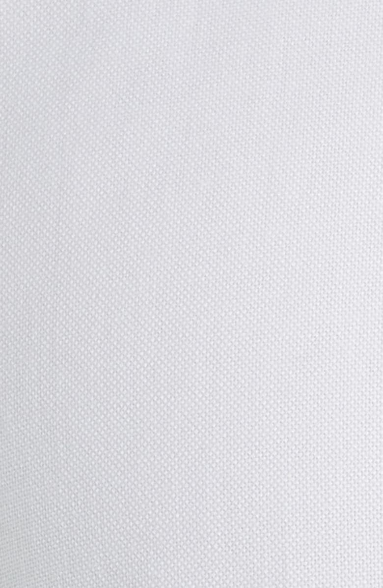 Roffe Accessories Eagle Regular Fit White Cotton Button-Down Oxford Shirt, Alternate, color, White