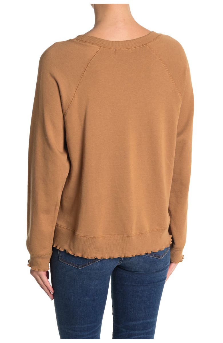 La La Land Creative Co Out of Office Raglan Sweatshirt, Alternate, color, 