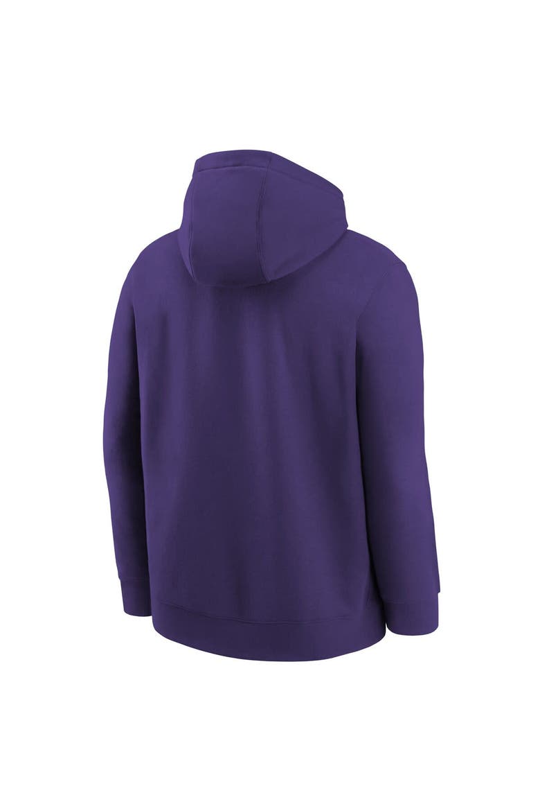 Youth Nike Purple WNBA Logo Essential Team Pullover Hoodie, Alternate, color, Purple