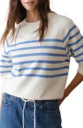 Marine Layer Cloud 9 Fleece Stripe Sweatshirt
