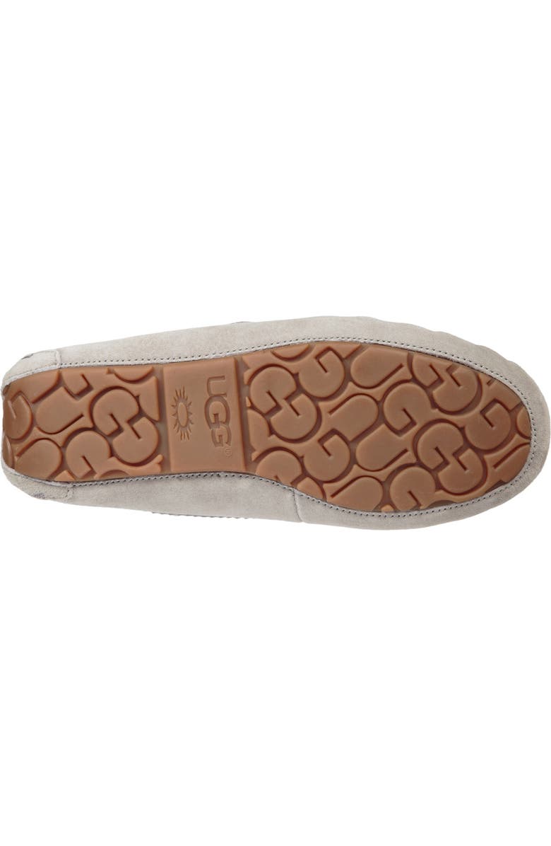 UGG<sup>®</sup> Dakota Genuine Shearling Pompom Slipper, Alternate, color,